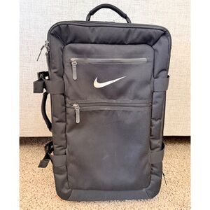 Nike FiftyOne49 Cordura Wheeled Bag Cabin Roller Luggage PBZ277-001 Black